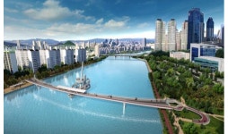 부산시, 부산 대표 랜드마크 보행교 ‘수영강 휴먼브릿지 조성 공사 13일 기공식