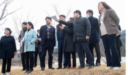 군산시의회 행복위, 금강호 국민여가캠핑장 등 현장 방문