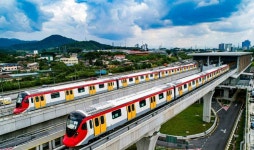 현대로템 무인전동차, 말레이시아 MRT 2호선 누벼…49편 전량 운행