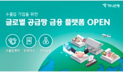 하나은행, 이씨프라자와 수출입기업 금융 플랫폼 구축