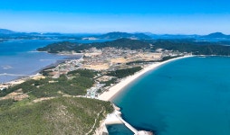 청정 해변 신지 명사십리 해수욕장 7월8일 개장