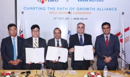 CJ대한통운 인도 자회사 CJ다슬, ‘타타모터스’와 MOU 체결