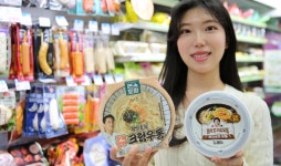 GS25 장민호 편스토랑 첫 우승작 꾸덕명란크림우동’ 대박났어요