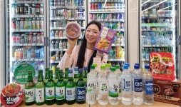 CU “7개 지역 소주, 할인가에 만나요”