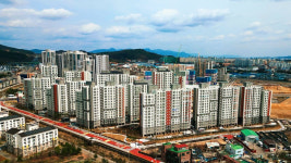 구일개발 광주 선운진아리채 지역주택조합 입주 시작