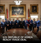 트럼프, 韓 상호관세 15%로 행정명령 서명