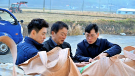 최훈식 장수군수, 공공비축미 매입현장 방문
