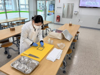 (주)한빛영천급식센터 | 영천교육지원청, 2026년도 학교급식 조리기구 미생물 검사 실시