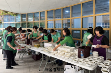 빛가람동 새마을부녀회, 효사랑으로 온기 전해