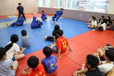 풍천초 유도교실 내안의 근력을 찾아라