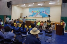 찾아가는 이동복지관 사업...우도가 들썩 들썩