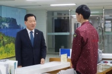 기찬수 병무청장, 제주지방병무청 방문