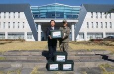 제주병무청, 해군제주기지전대 방문 감사편지 전달