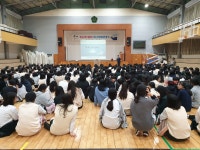제주여고, 독도의 날 기념 독도필통 만들기 실시