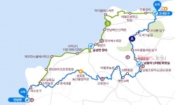 제주 올레길 15코스 한림항, 불법쓰레기 몸살