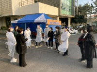 동부보건소, 코로나19 예방접종 시뮬레이션 실시