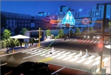 스마트 횡당보도 안전지킴이 14개소 설치