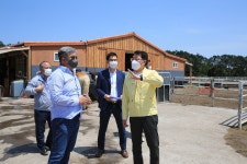 안동우 시장, 구좌읍 브리더스 파크 승마클럽 방문