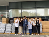 서귀포시, 취약노인 늦더위 대비 쿨매트 200개 전달