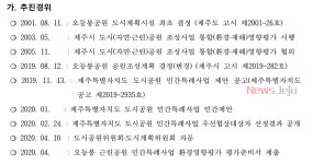 제주 오등봉공원 민간사업 특혜, 소송 제기