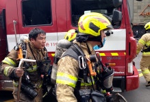 [종합] 제주 드림타워 화재 진화, 냉각탑 문제