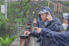 초속 40m 넘는 강풍 제주 강타, 나무 쓰러지고 정전 속출