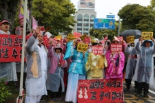 제2공항 예정지 온평리 주민들, 일방적 강행 결사반대