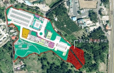 제주경찰청사 벌채 작전, 테니스장 조성