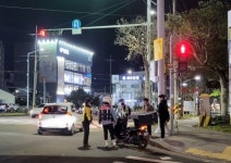 서귀포시, 불법 이륜차 지도 단속...10건 적발