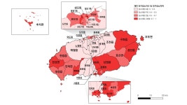 제주 인구감소, 애월 빼고 죄다 주의·위험