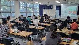 서귀포도서관, 오일파스텔로 그리는 시 개강