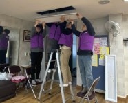 이도1동연합청년회, 동절기 대비 경로당 전기점검 활동 실시