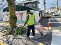 송산동, 봄철 관광시즌 맞이 하영올레 환경정비