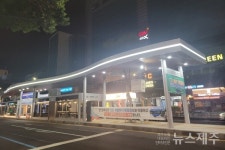 제주 서광로에 도입한 섬식정류장, 5월 9일 개통