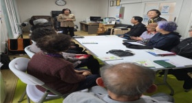 용담2동 현대3차아파트경로당서 예방교육 실시