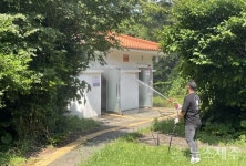 남원읍, 큰엉 공중화장실 주변 병해충 방제 실시