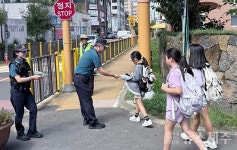 제주 연동지구대, 초등학생 대상 범죄 예방 활동