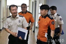 서귀포소방서, 관할 요양원 찾아 화재 안전 컨설팅
