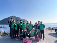 송산동새마을지도자협의회, 구두미포구 일대 환경정비 등  플로깅 활동 실시