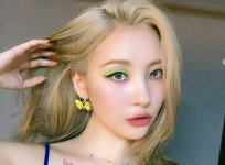날라리로 돌아온 선미의 금발 헤어스타일 활용법