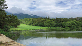 경주 코오롱가든 골프장 AI 로봇 캐디 전면 도입
