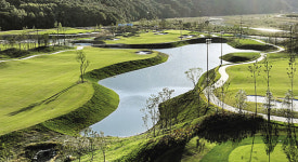 18홀 리버사이드 밀양 에스파크골프리조트 각광