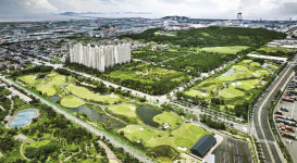 군산에 도심 근교 독립형 파3코스 18홀 개장