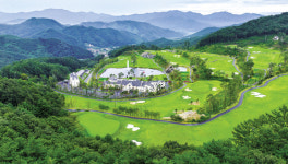 [오로라 골프앤리조트] 치악산 자락 청정 산중에 조성한 동화속 정원 골프장