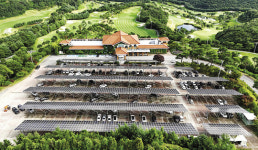 골프장 주차장 태양광 발전···스마트 에너지 스테이션 주목