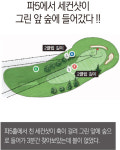 [박찬희 교수의 The Rules of Golf 51] 파5에서 세컨샷이 그린 앞 숲에 들어갔다!!