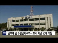 군부대 앞 수렵금지구역서 오리 사냥 60대 적발      