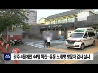 경주 4월에만 44명 확진..유흥 노래방 방문자 검사