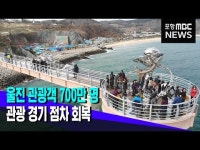 울진 관광객 700만명..관광 경기 점차 회복