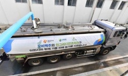 오비맥주·인그리디언코리아, 이천 가뭄 피해 농가에 농업용수 800톤 지원